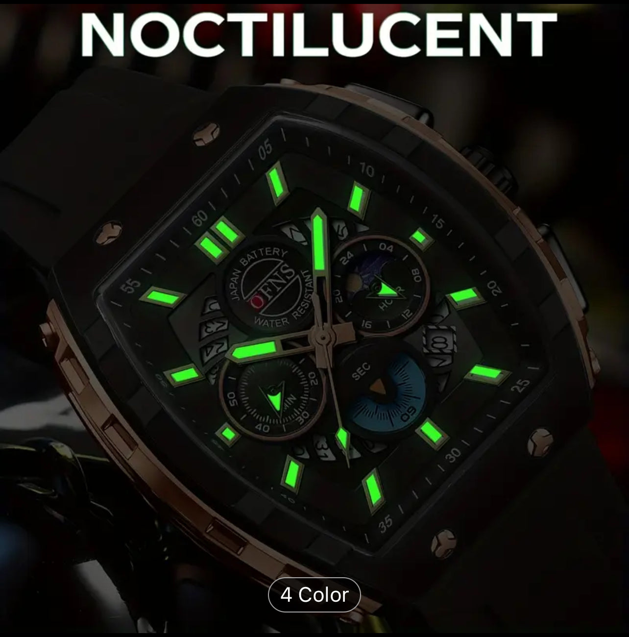 Multifunctional Qurtz Men’s Watch